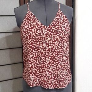 SHEIN Red Floral Camisole
